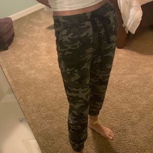 Camo joggers